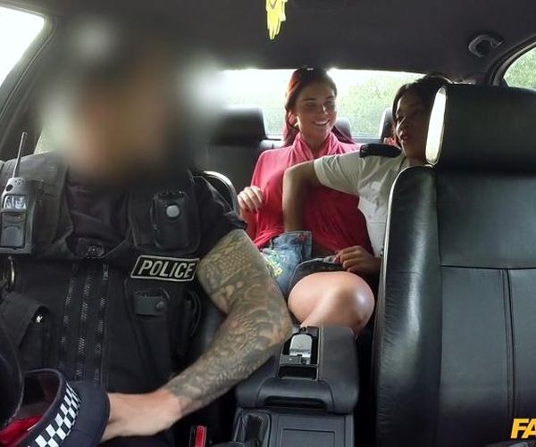 Emma, Kiki – Bad-Lands: Outdoor Threesome With Two Big Pairs of Tits