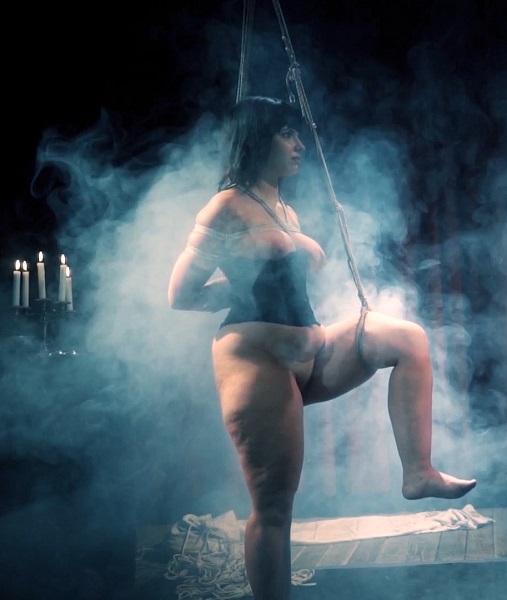 Pina Deluxe – Wild bondage and torture session with chubby German slave Pina Deluxe PT 1