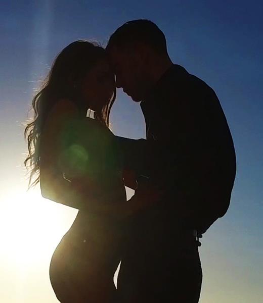 Riley Reid – Sunset on the beach