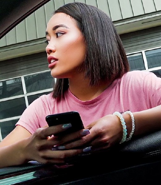 Aria Skye – Horny Asian Turned on by Big Cock