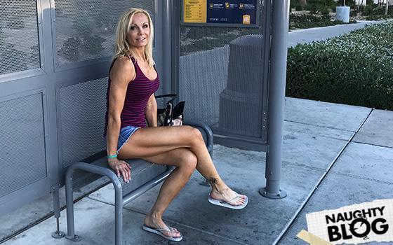 Mom POV – Fit blonde cougar MILF porn newb