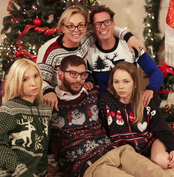 Christmas family porn