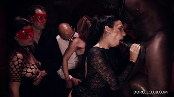 Dorcel Club – Amel Annoga Nice Brunette Fucked In The Ass In Front Of A Crowd