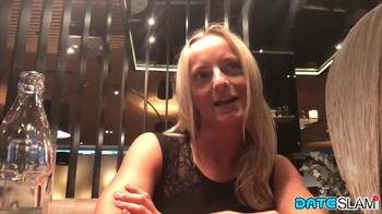 Date Slam – Victoria First Date Slut Revels In Her Sluthood