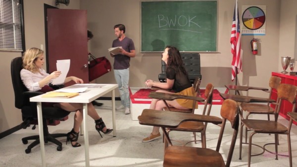 Dahlia Sky, Kat Monroe – Barely Legal Blowjob Academy