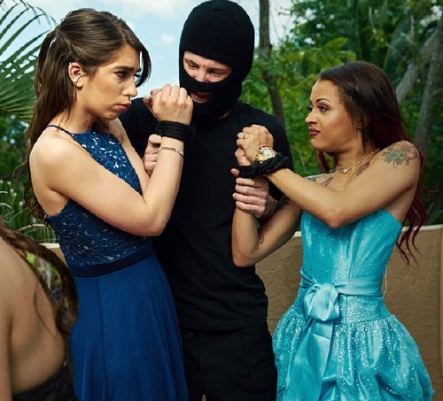 Holly Hendrix, Joseline Kelly – Prom Queen Collared