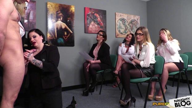 Pure CFNM – Bidding On Cock