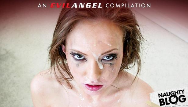 Evil Angel – Blowbang Cumshot Compilation