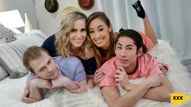 Mom Swap – Christy Love & Lilly James