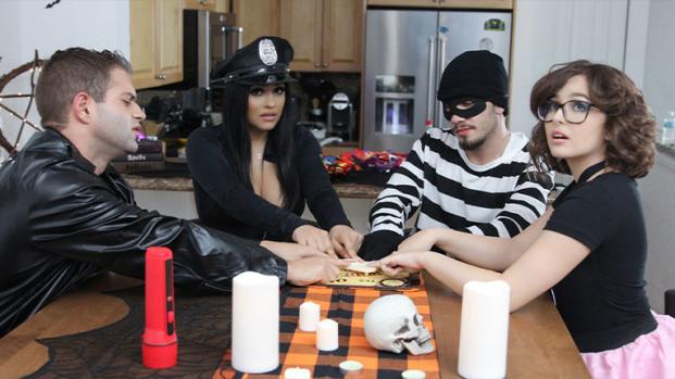 Sis Swap – Leana Lovings & Serena Santos