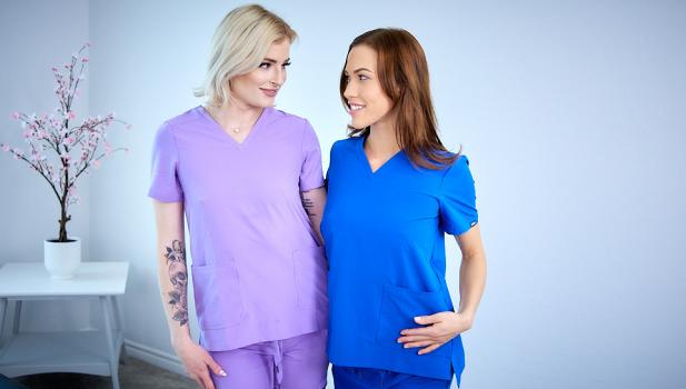 All Girl Massage – Diana Grace & Hyley Winters