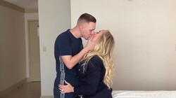 Brandi Love bangs a college student at the hotel Alex Mack