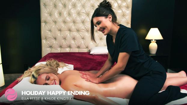 All Girl Massage – Ella Reese & Khloe Kingsley