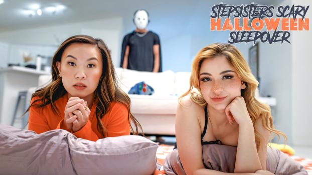 Demi Hawks & Kimmy Kimm – Stepsisters Scary Halloween Sleepover – S30:E6